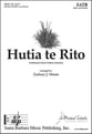 Hutia te Rito SATB choral sheet music cover